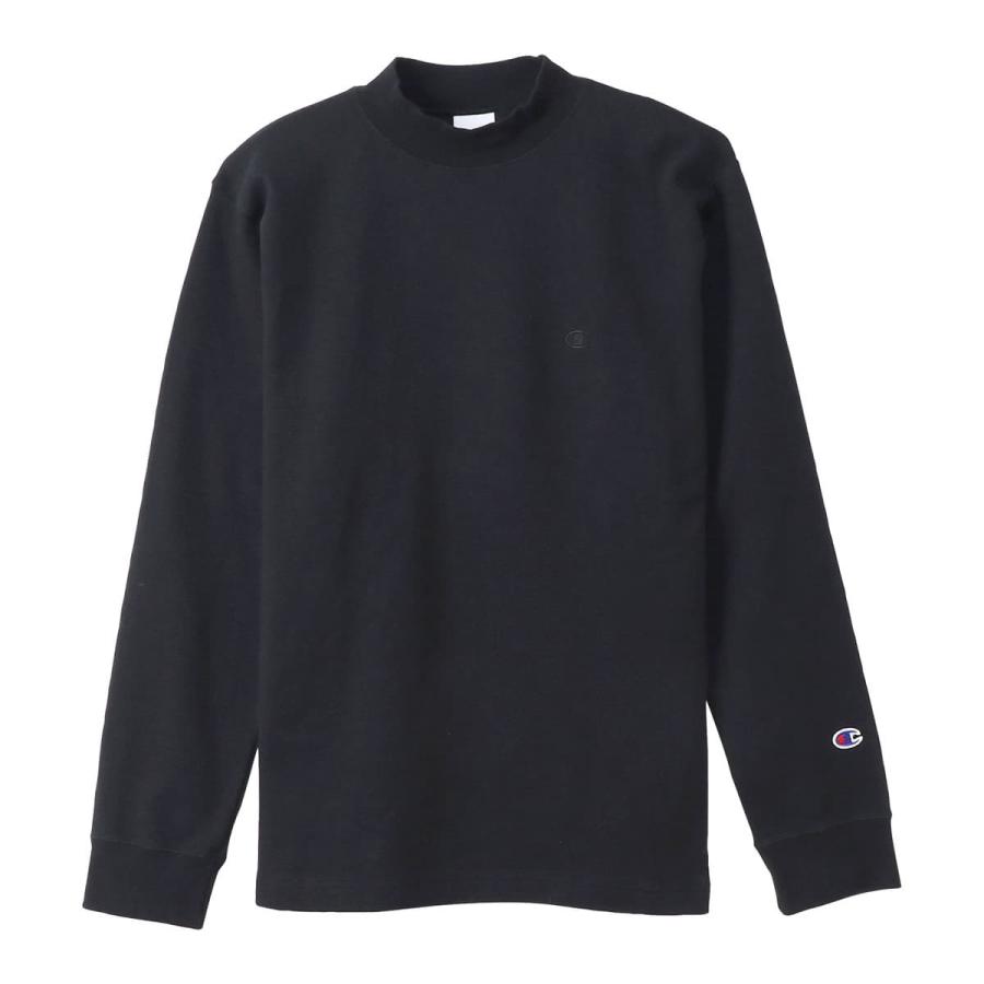 Champion チャンピオン Tシャツ モックネックロングスリーブT