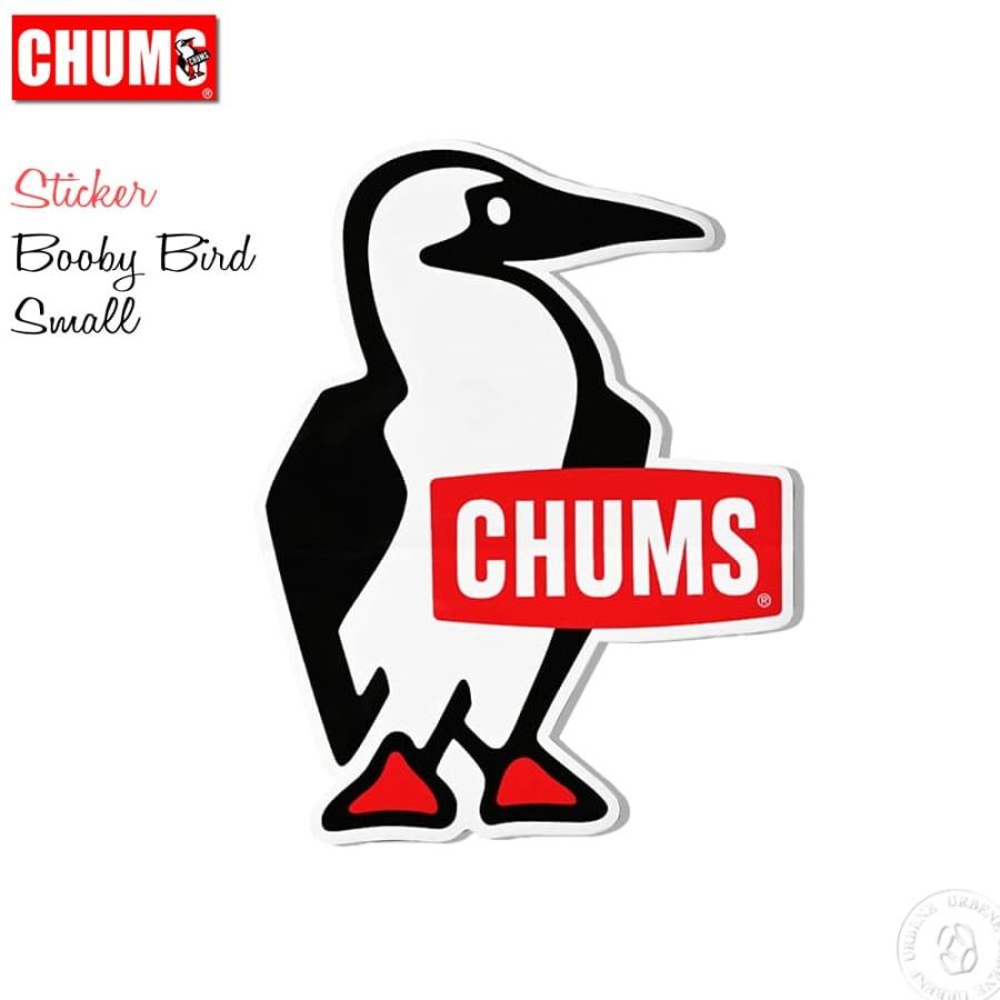 スモールサイズ チャムス Chums チャムスステッカーブービーバードスモール ch62-1622  Sticker Booby Bird Small ワッペン｜atforest