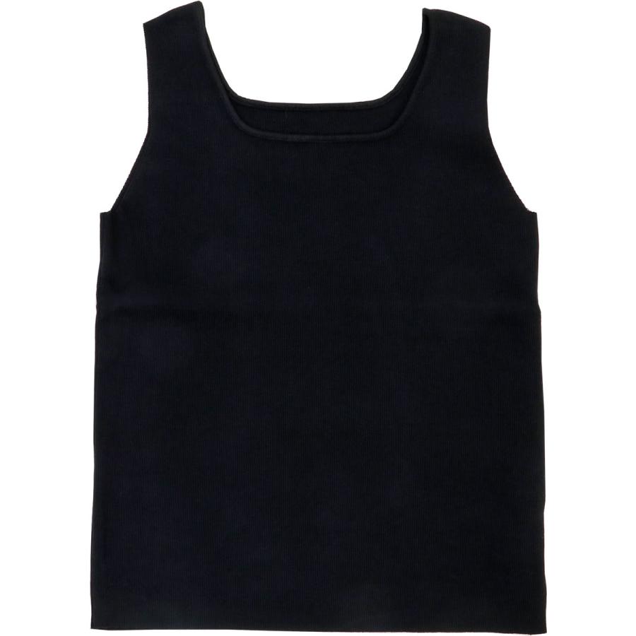 cloche クロッシェ CLOCHE スクエアネック ニットタンクトップ