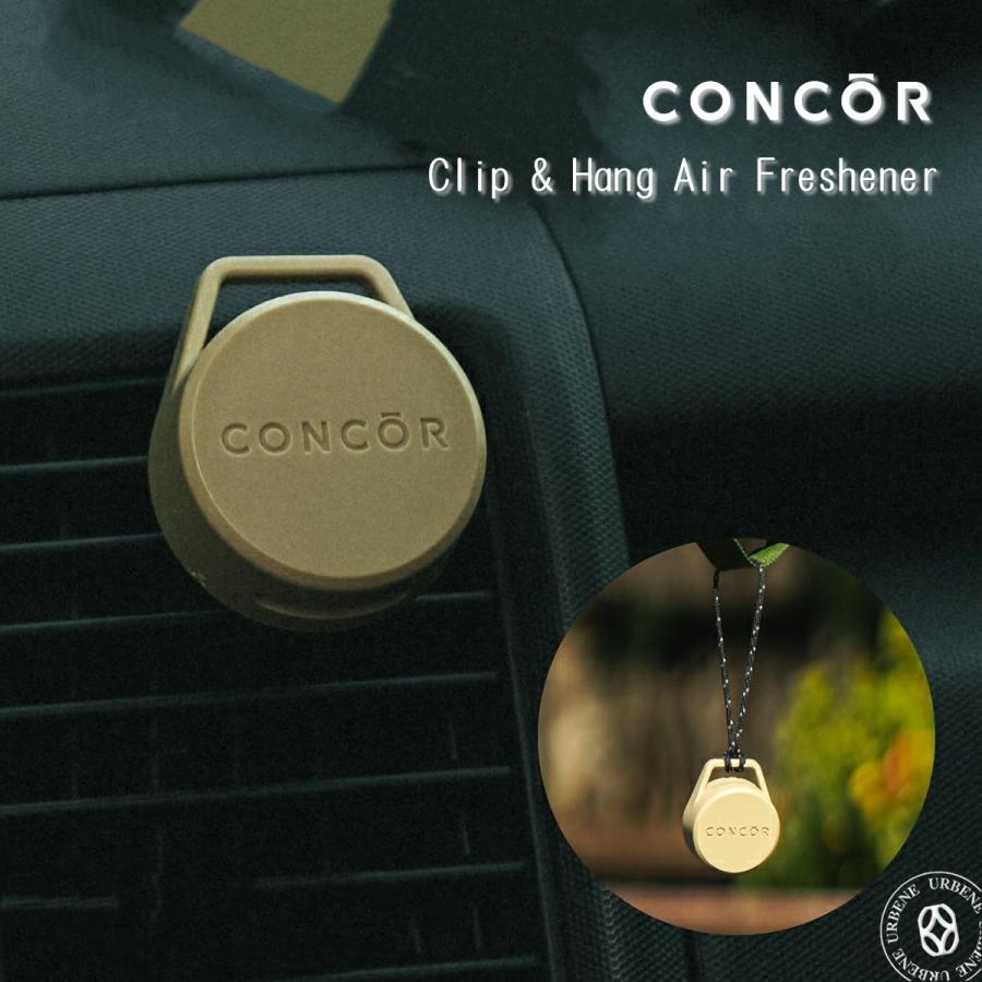 コンコール クリップ＆ハング エアーフレッシュナー カーフレグランス ルームフレグランス アウトドア 芳香剤 シンプルなデザイン 爆買 | 