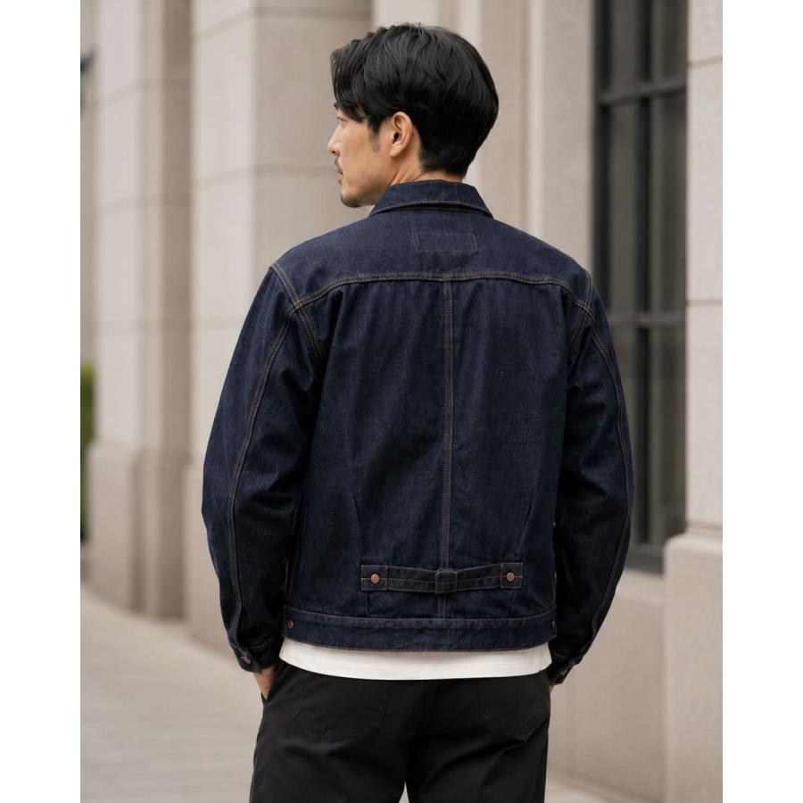 ステュディオ・ダ・ルチザン STUDIO D'ARTISAN D4677 16oz 大戦デニムジャケット メンズ セルヴィッジデニム Tバック_std_moj | STUDIO D'ARTISAN | 13