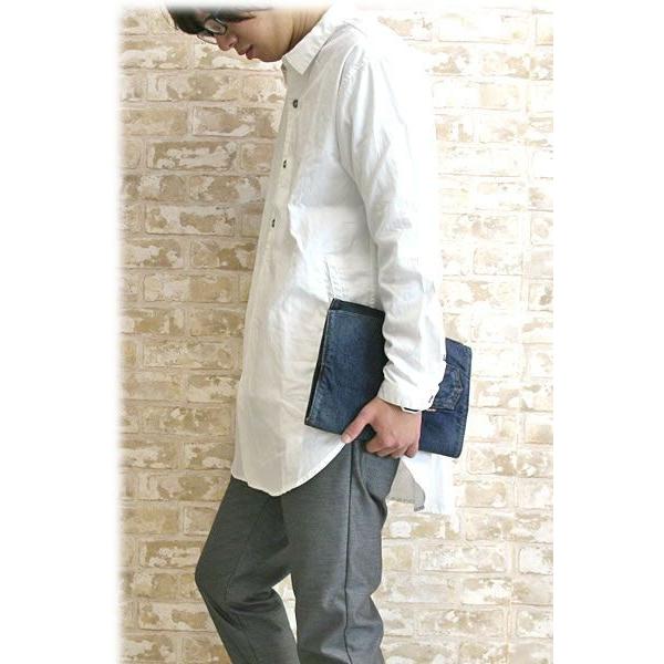 Denime（ドゥニーム） デニムB5サイズノートカバー メンズ おしゃれ