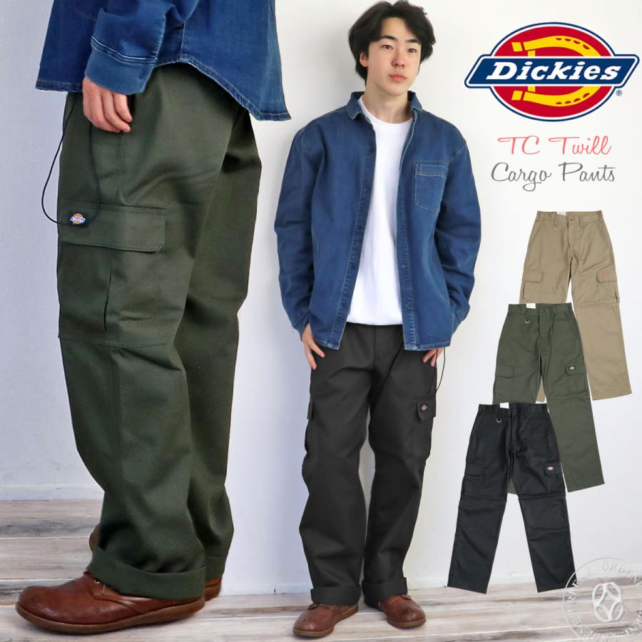Dickies ディッキーズ カラーパンツ TCツイル カーゴパンツ ワーク