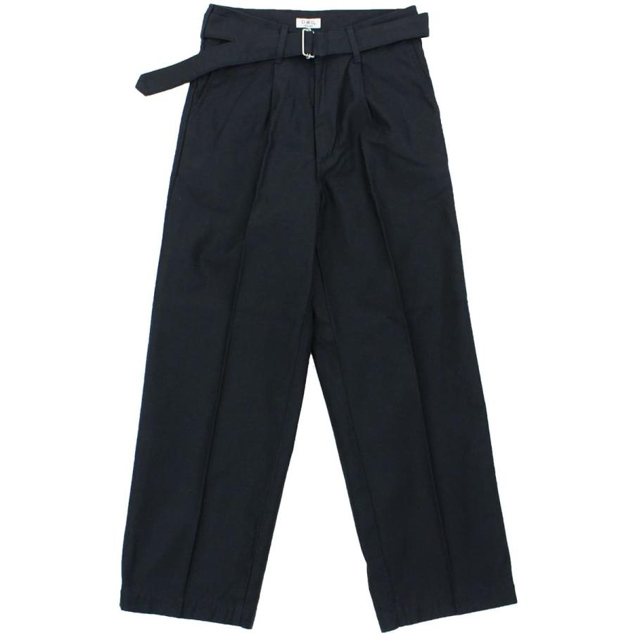 D.M.G. ドミンゴ アンクルパンツ d.m.g DMG 逆綾バックサテン カラー