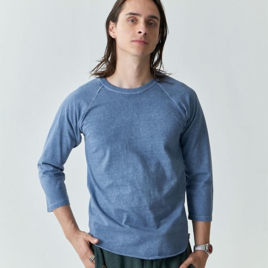 GOOD ON Tシャツ グッドオン ラグラン 七分袖 ピグメントダイ