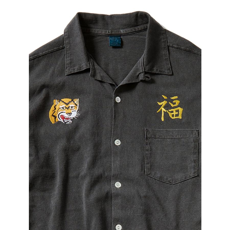 GOOD ON（グッドオン） オープンTシャツ 半袖 オープンシャツ 虎福