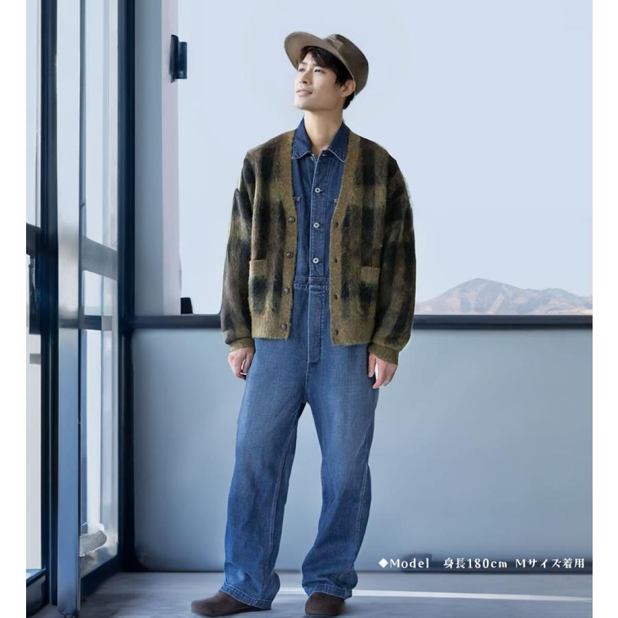 Johnbull（ジョンブル） メンズ 12.5オンスデニムオールインワン