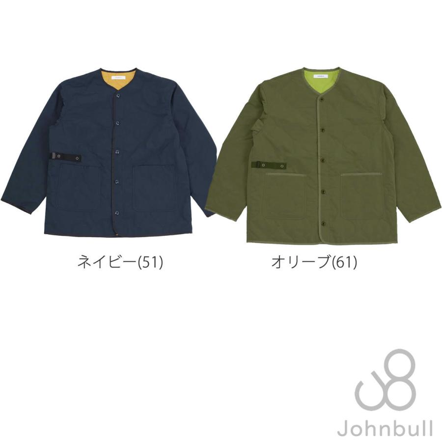 ジョンブル メンズ アウター JOHNBULL キルティングライナージャケット (12708) 割繊タフタ 楽天 ジャケット オーバーサイズ｜atforest｜08