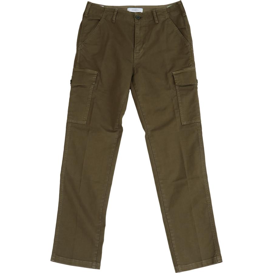 ♡美品♡ ドゥロワー　ヘリンボーンカーゴパンツ　24AW カーキ　定価9.7 Johnbull（ジョンブル） カーゴパンツ メンズ スリムパンツ ストレッチ