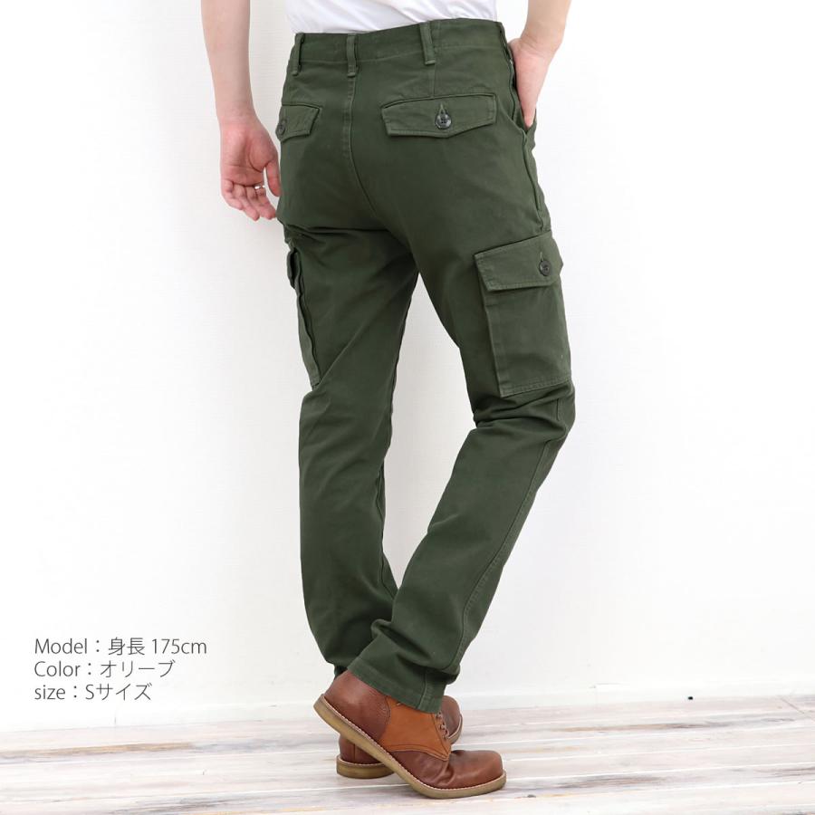 Johnbull（ジョンブル） カーゴパンツ メンズ スリムパンツ ストレッチ 