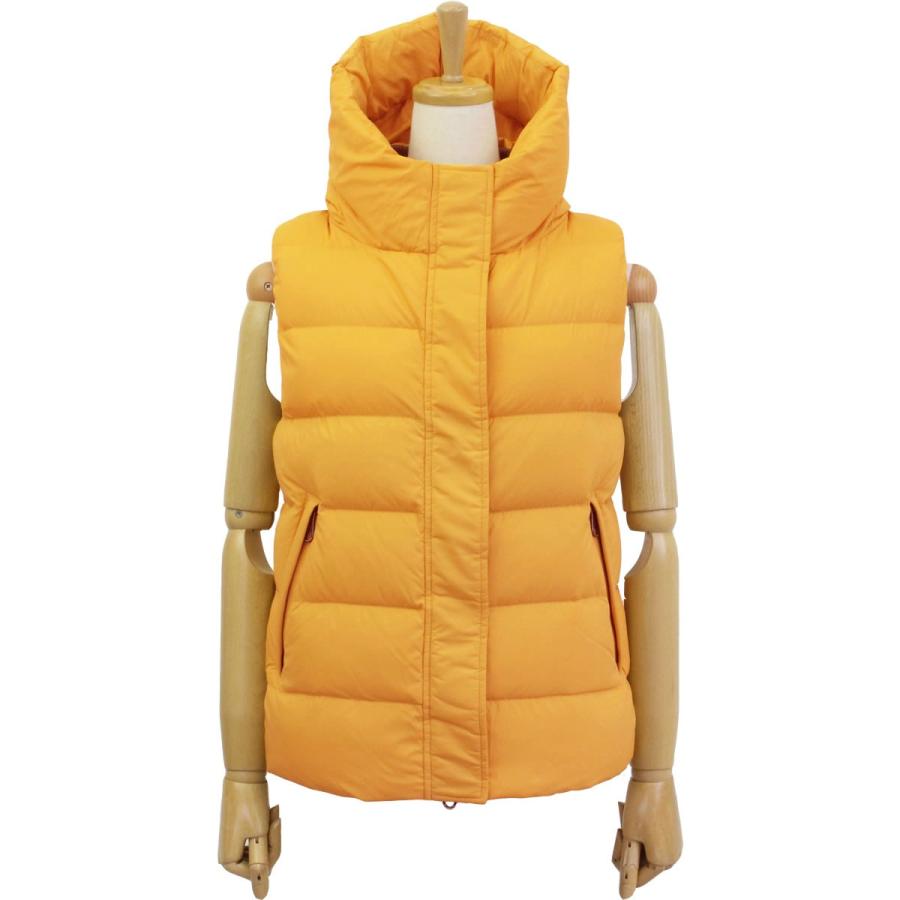【Johnbull】ジョンブル フード付きダウンベストF マスタード Johnbull（ジョンブル） レディース Johnbull PERMAWARM 35Dナイロン