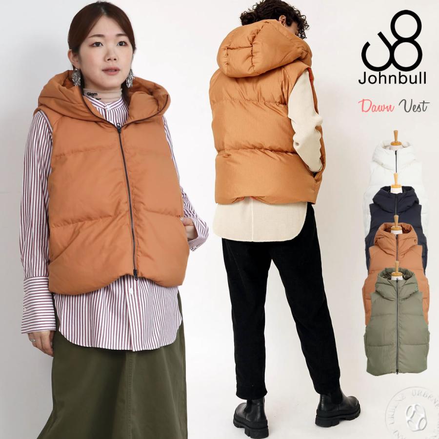 ジョンブル レディース Johnbull ダウンベスト 爆買 : ジャケットから