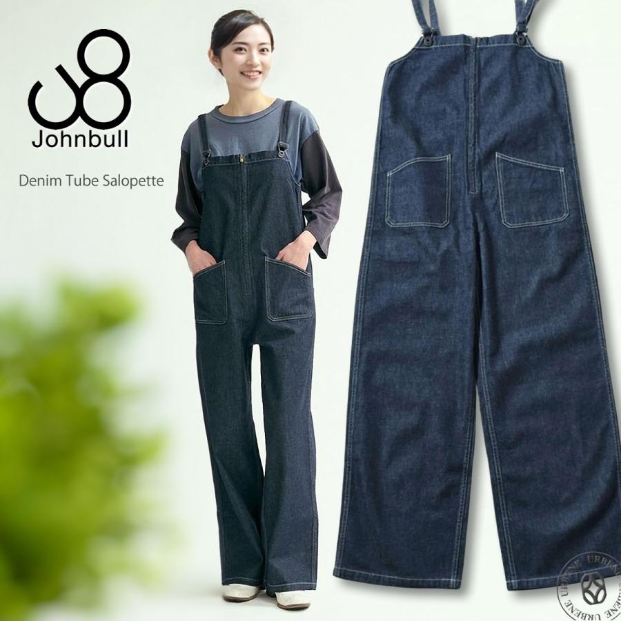 【新品未使用】ドゥーズィエムクラス ジョンブル デニム チューブサロペット M Johnbull ジョンブル レディース デニムチューブサロペット ワン
