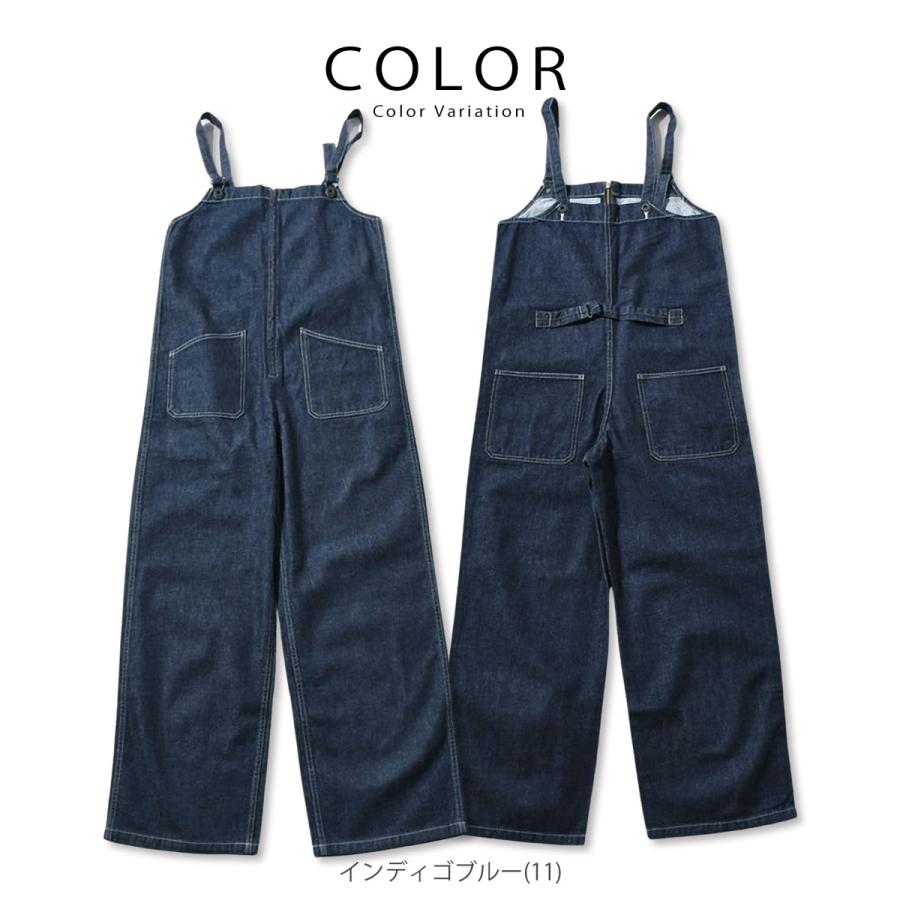 ジョンブル　オーバーオール2つセット　デニム　サイズM インディゴ Johnbull（ジョンブル） レディース デニムチューブサロペット ワン
