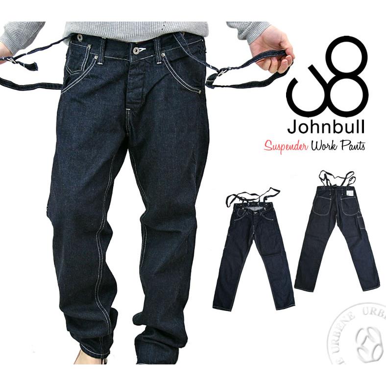 Johnbull（ジョンブル） サスペンダージーンズ デニム レディース ワン