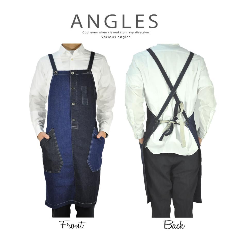 Johnbull ジョンブル ブックストアーデニムエプロン 個性的 makerhood