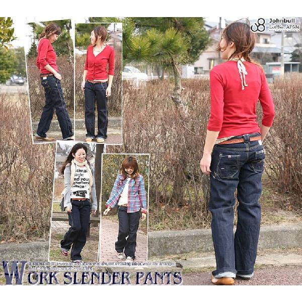レディース ジョンブル Johnbull ワンウォッシュワークスレンダーパンツジーンズ デニム パンツ レディース ボーイフレンド おしゃれ Www Hbt Gob Pe