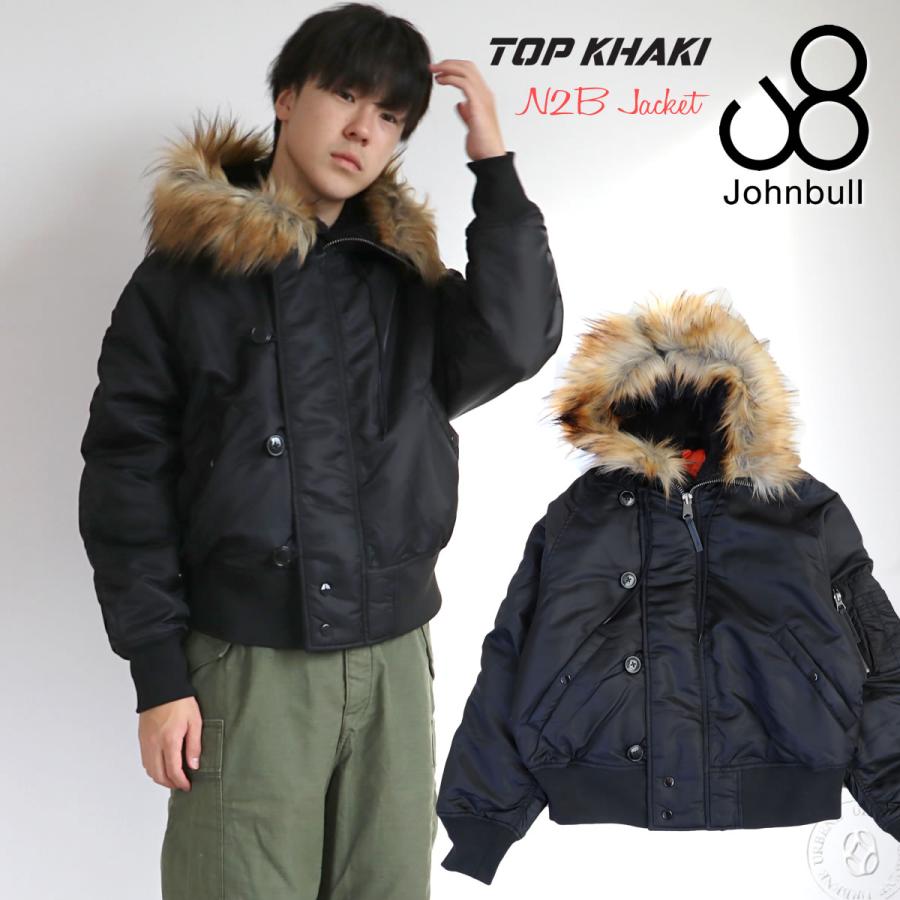 Johnbull（ジョンブル） アウター TOP KHAKI ナイロンツイル N-2B