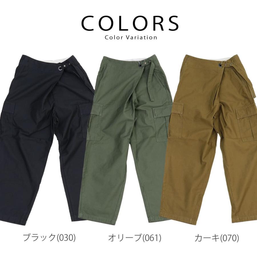 Johnbull（ジョンブル） レディース テーパード ミリタリーラップ