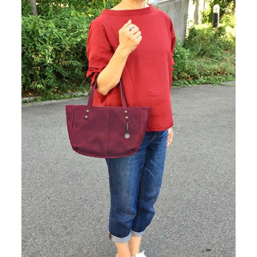 リアルレザー 手提げバッグ Lien リアン ベンガルカーフレザーチャームバッグ カバン 鞄 コンパクト トートバッグ ヨネヤマ ヴィンテージ調 牛革 爆買 |  | 06