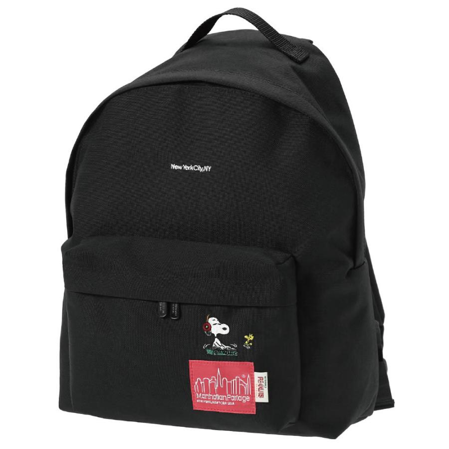 レスポートサック スヌーピー ピーナッツ リュック バックパック 黒 スヌーピー BOX型Dパック ブラック×ブラック 258032 SNOOPY