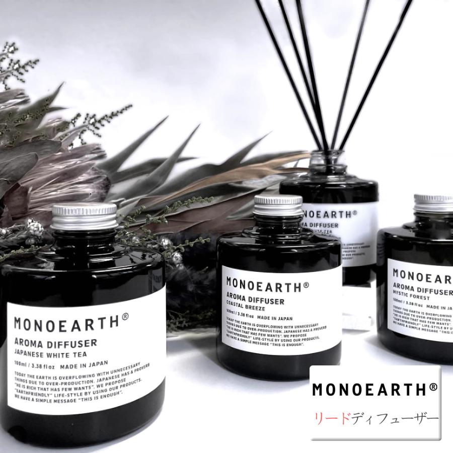 MONOEARTH モノアース ガラスボトル 置き型 リード