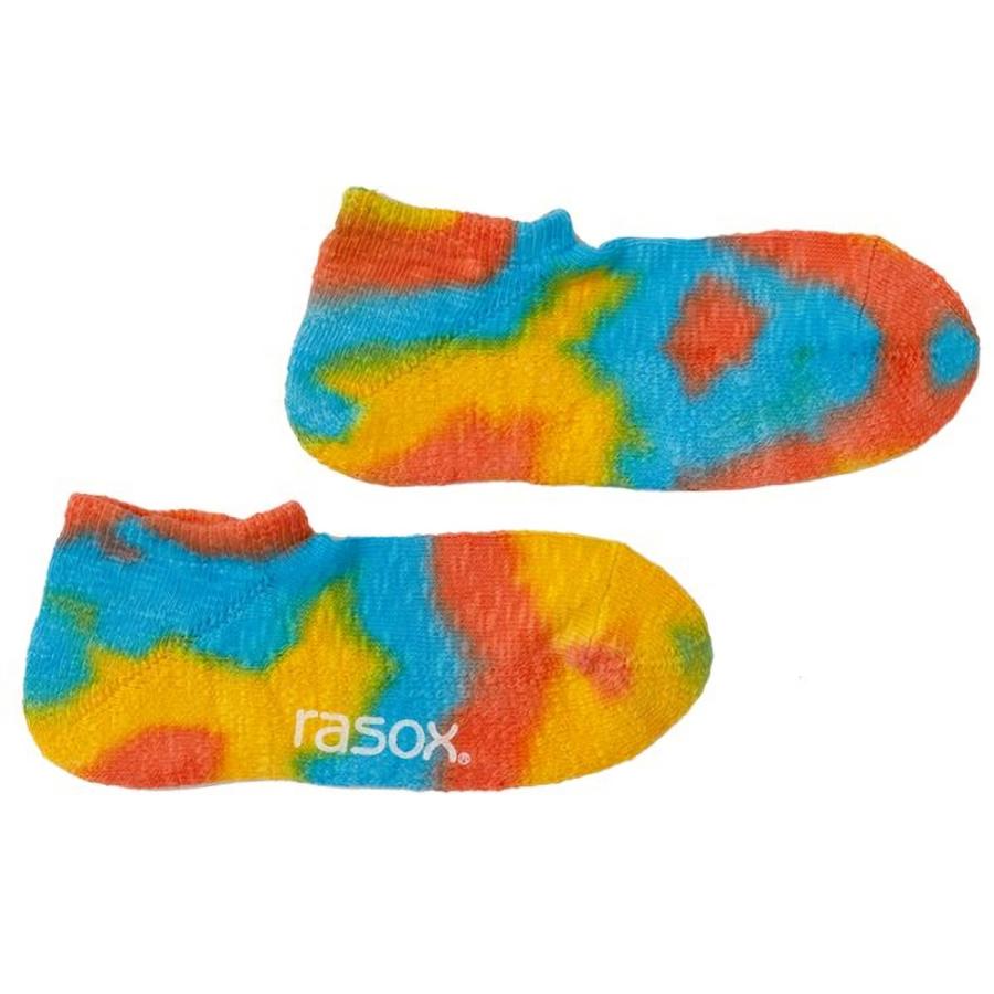 靴下 rasox ラソックス ロウ アンクル スニーカー ソックス コットン スラブ タイダイ染め カラフル くるぶし 靴下 Ｌ字型 メンズ レディース フットウェア 爆買 | rasox | 15