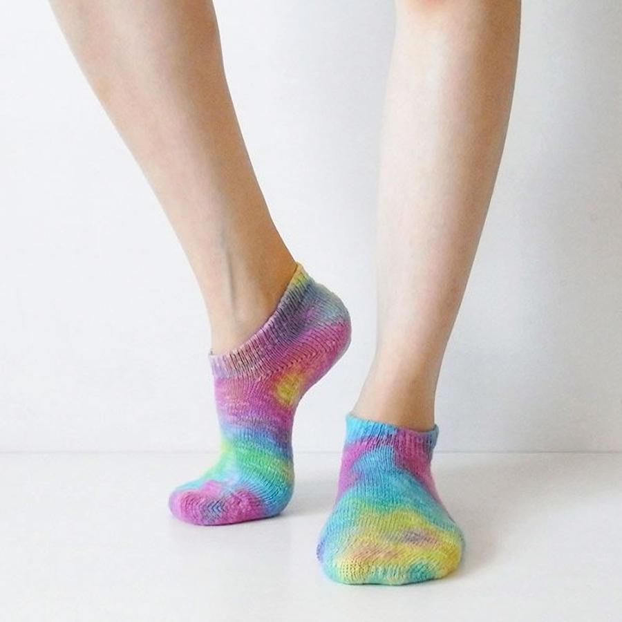 靴下 rasox ラソックス ロウ アンクル スニーカー ソックス コットン スラブ タイダイ染め カラフル くるぶし 靴下 Ｌ字型 メンズ レディース フットウェア 爆買 | rasox | 09