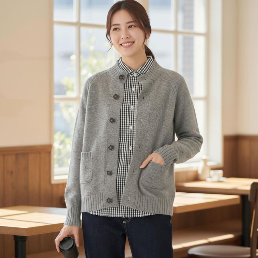 to touch（トゥータッチ） OTA KNIT ソフトウール ハイネック