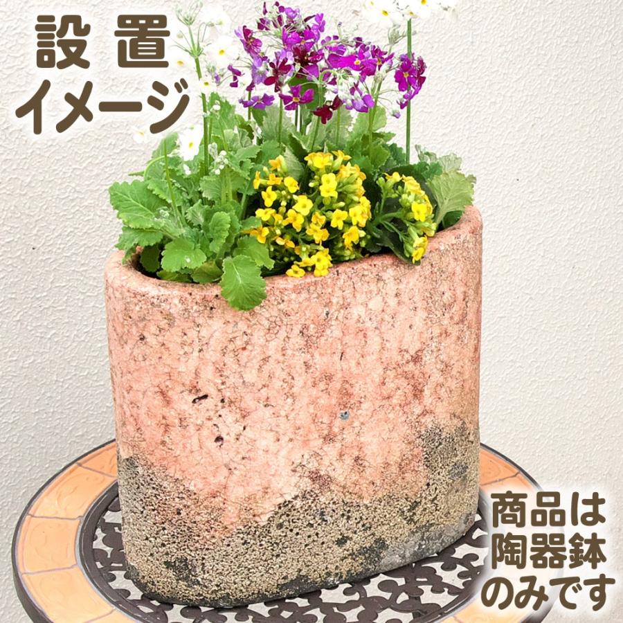 陶器鉢 フォレストポット 蜃気楼 しんきろう （幅27cm × 高さ24cm） 1
