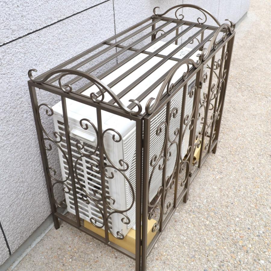 エアコン 室外機 カバー ゴージャス アイアン 室外機カバー DIY エアコン 室外機 カバー ゴージャス アイアン 室外機カバー DIY