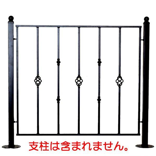 □アイアンゲート フェンス ディスプレイパネル マットブラック(黒板