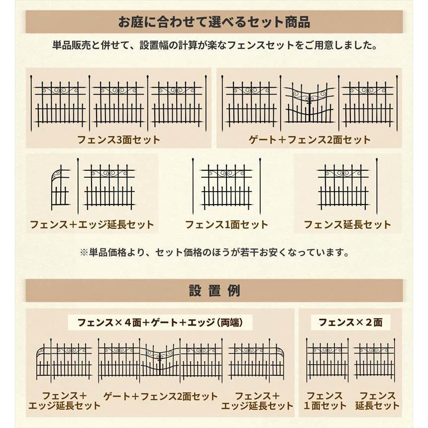 ロゼッタシステムフェンス用 支柱1本 : ガーデンガーデンYahoo
