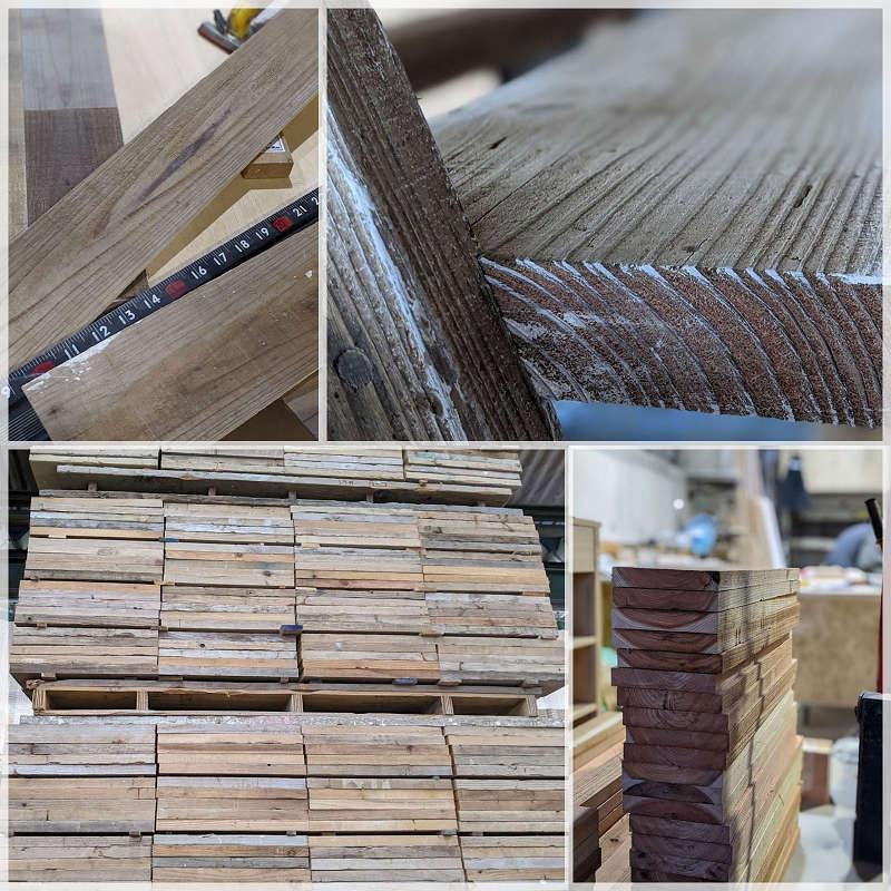 House Pallet 国産ボーダーフェンス ピケスティック（4枚セット） 足場
