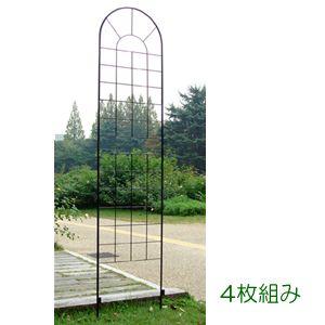 トレリス フェンス ガーデン アイアン ガーデン フェンス 花壇 アイアンフェンス 2cm Diy 工具 Lサイズ フェンスの