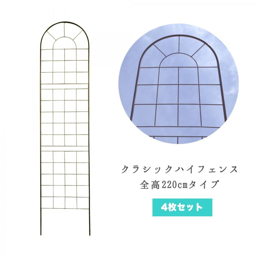 クラシックハイフェンス 全高220cmタイプ（コンパクト）4枚組