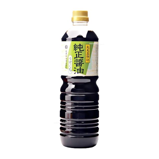 開催中 純正醤油 (淡口) 1L×2本セット ペットボトル入り 丸島醤油 マルシマ 醤油