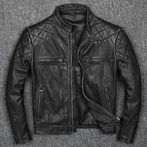 素敵でユニークな ライダースジャケット メンズ 五色 本革ジャケット レザージ ライダースジャケット メンズ 五色 本革ジャケット レザージャケット 秋冬 高級牛革 ジャケット 革ジャケット ジャケット Knowledge21 Com