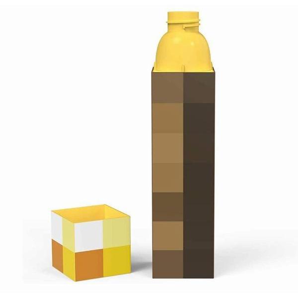 Minecraft マインクラフト マイクラ グッズ ゲーム キャラクター 松明 ボトル 今日の超目玉 水筒 男の子 戸外 野外 誕生日プレゼント 通学 プラスチック製