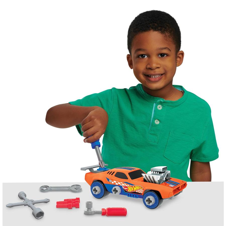 Hot Wheels Ready-to-Race Car Builder Set * Rodger Dodger 29-piece