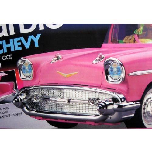 Barbie 57 Chevy Convertible Vehicle (PINK) Coolest Car in