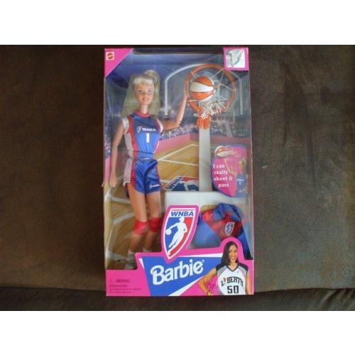 WNBA Basketball Blonde Barbie Doll by Mattel by Barbie
