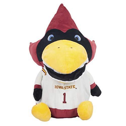 FOCO NCAA アイオワ州立大学サイクロンズ ユニセックス 10インチ EMS MASCOT10 Stuff EMSマスコット、チームカラー、OS