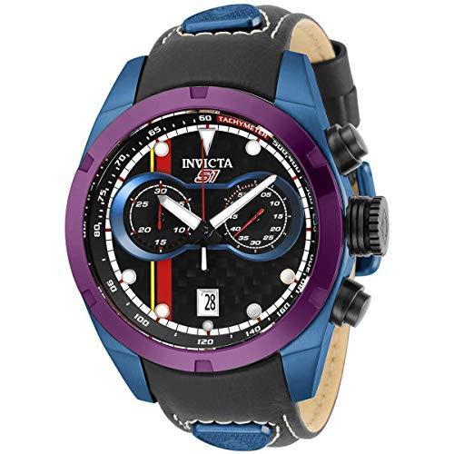 Invicta S1 Rally クロノグラフクォーツ ブラックダイヤル メンズ腕時計 32204