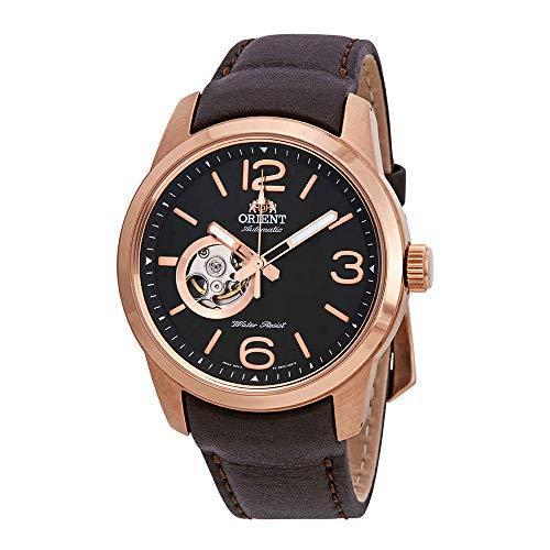 Orient Scout自動ブラウンダイヤルメンズ時計fdb0?C002t0