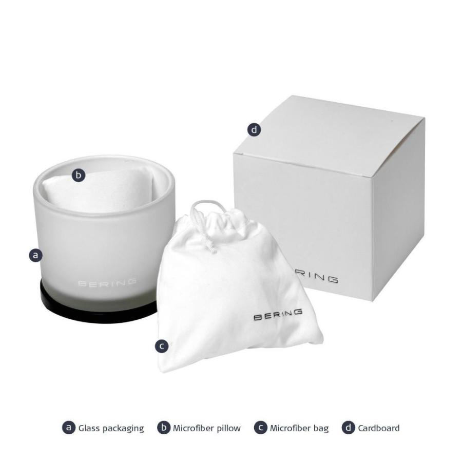 Bering Time 70142???007メンズスマートトラベラーコレクションWatch withステンレススチールStrap and Scrat Bering Time 007メンズスマートトラベラーコレクションWatch withステンレススチールStrap and BERING