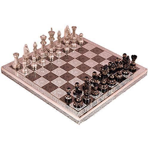 diollo 真鍮チェスセット クラシックロイヤルチェスボードゲーム 10  