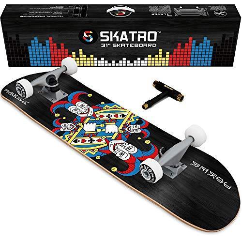 SKATRO - Pro Skateboard 31インチ コンプリートスケートボード 