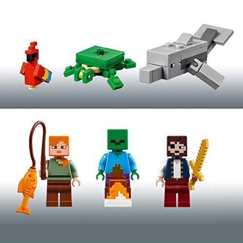 レゴ(LEGO) マインクラフト 海賊船の冒険 21152 ブロック おもちゃ  