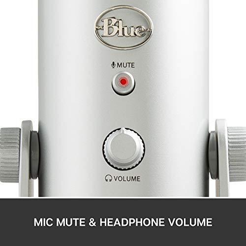 Blue Yeti - Silver USBマイク シルバー 1950 Amazon.co.jp: Blue Microphones Yeti - Silver USBマイク